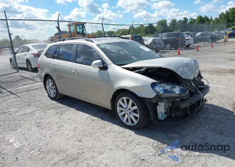 2014 Volkswagen Jetta Sportwagen 2.0L Tdi из США, поврежденный, VIN 3VWPL7AJ4EM617683